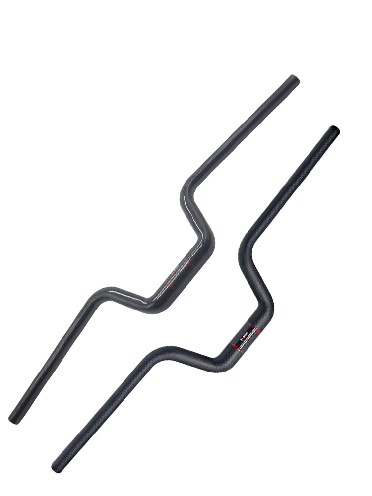 Mountain Biking Logo - U-förmiger MTB-Lenker, leichter Lenker für Mountainbike-