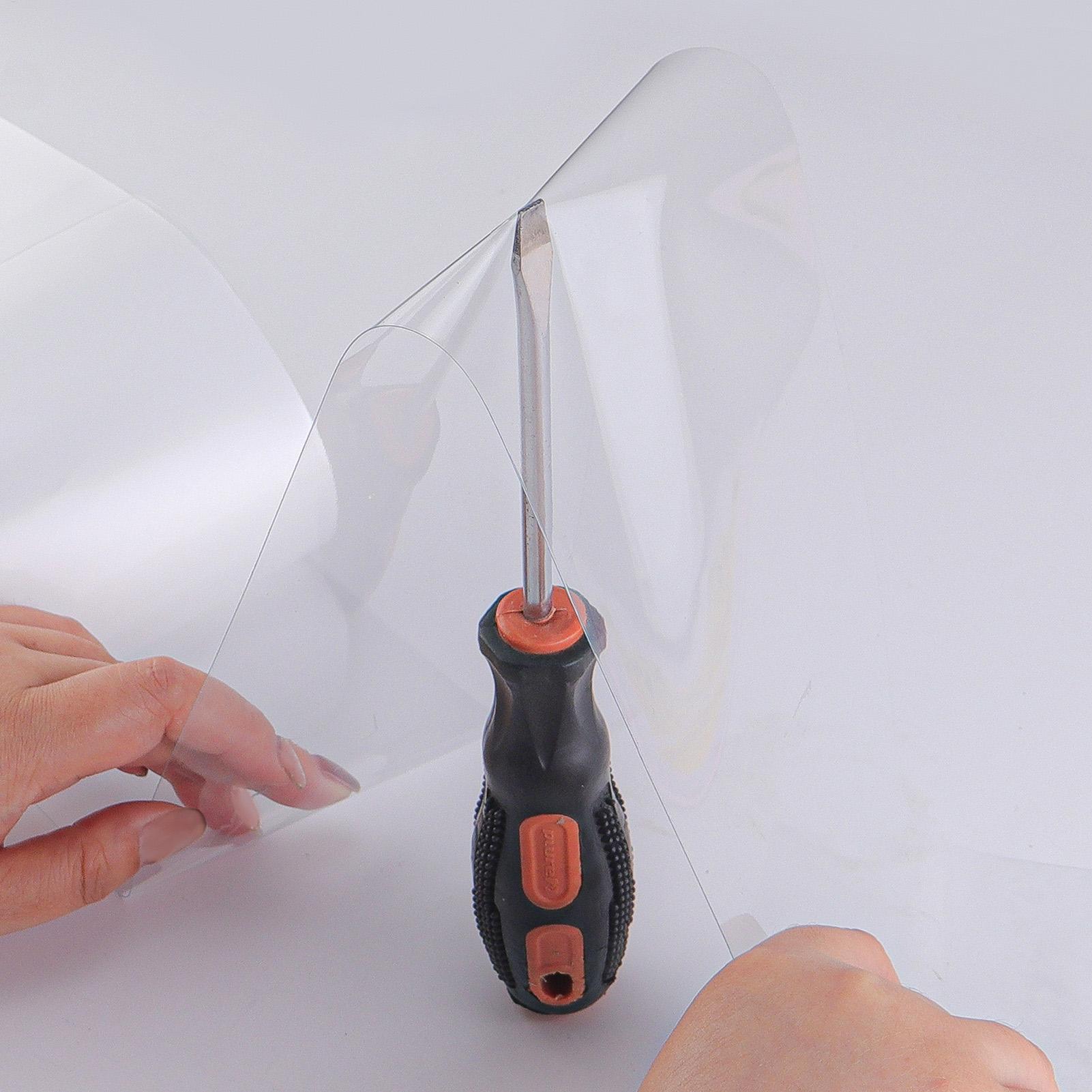 Chainstay Protector Wrap - Fahrradrahmen-Schutzhüllen aus klarem PVC – Kratzschutz