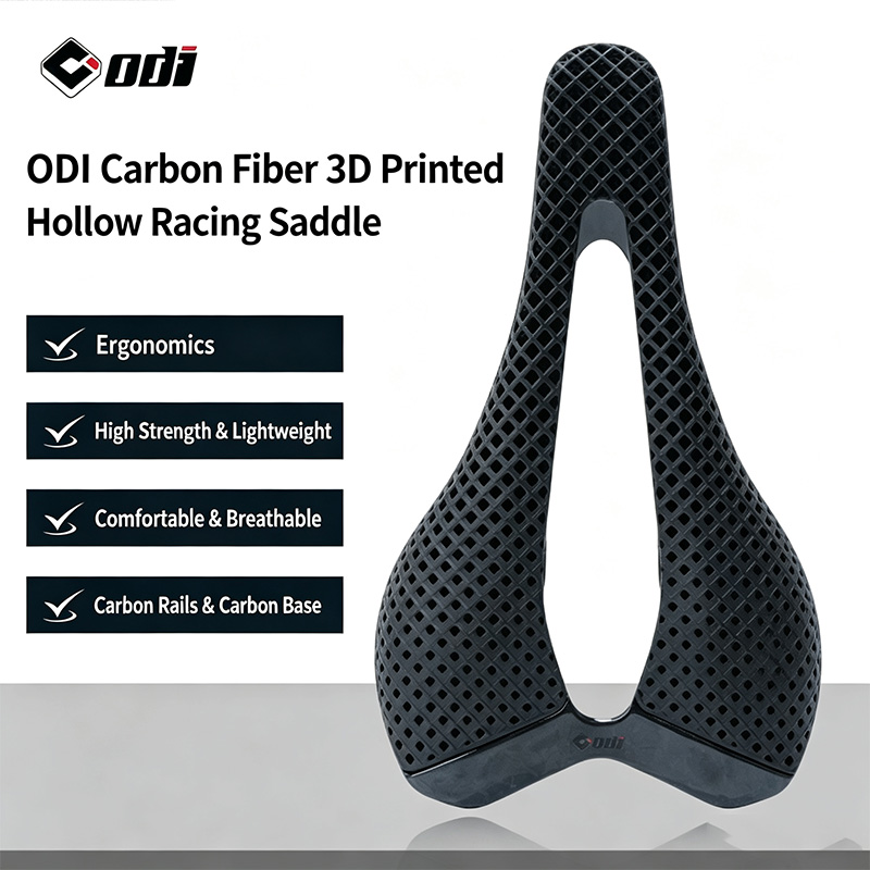 Mtb Saddle Lightweight - ODI 3D-gedruckter Fahrradsattel aus Carbonfaser, leichter,