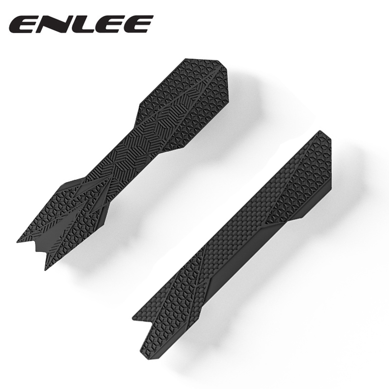 Chainstay Protector Wrap - ENLEE Kettenstangenschutz-Pad, Fahrradketten-Aufkleber, 3D-Silikon-Fahrradrahmen-Kettenschutzabdeckung für Rennräder