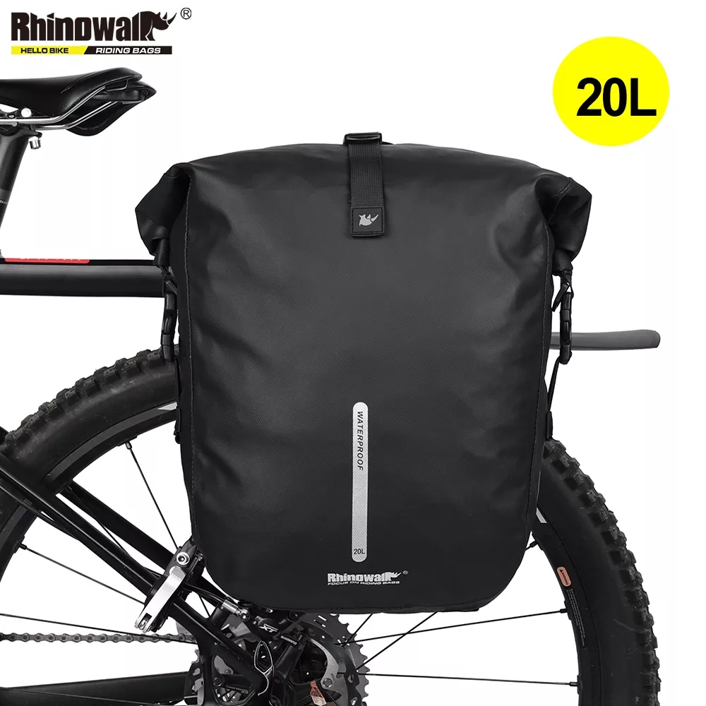 Mountain Biking Rucksack - Rhinowalk Wasserdichte Fahrrad Pannier Rucksack 20L