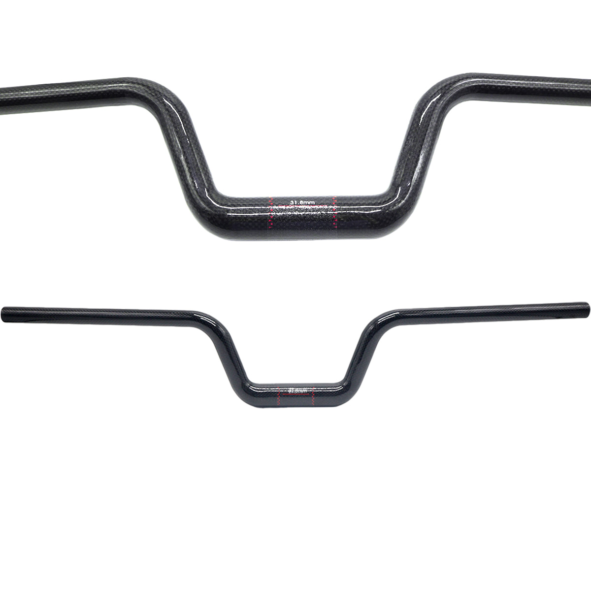 U-förmiger MTB-Lenker, leichte – Mountain Biking Logo Bewertung und Preis