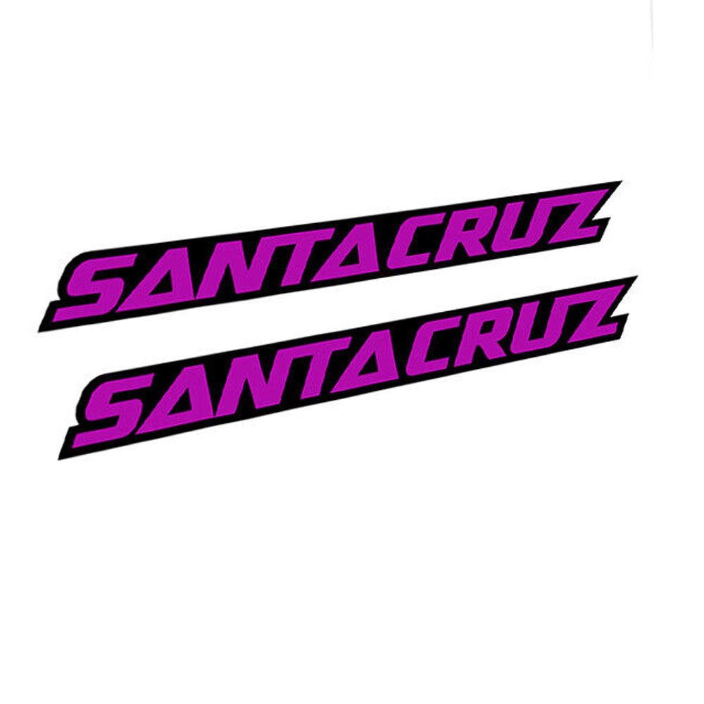 2 Stück Santa Cruz Modell Rahm – Mountain Biking Logo Bewertung und Preis