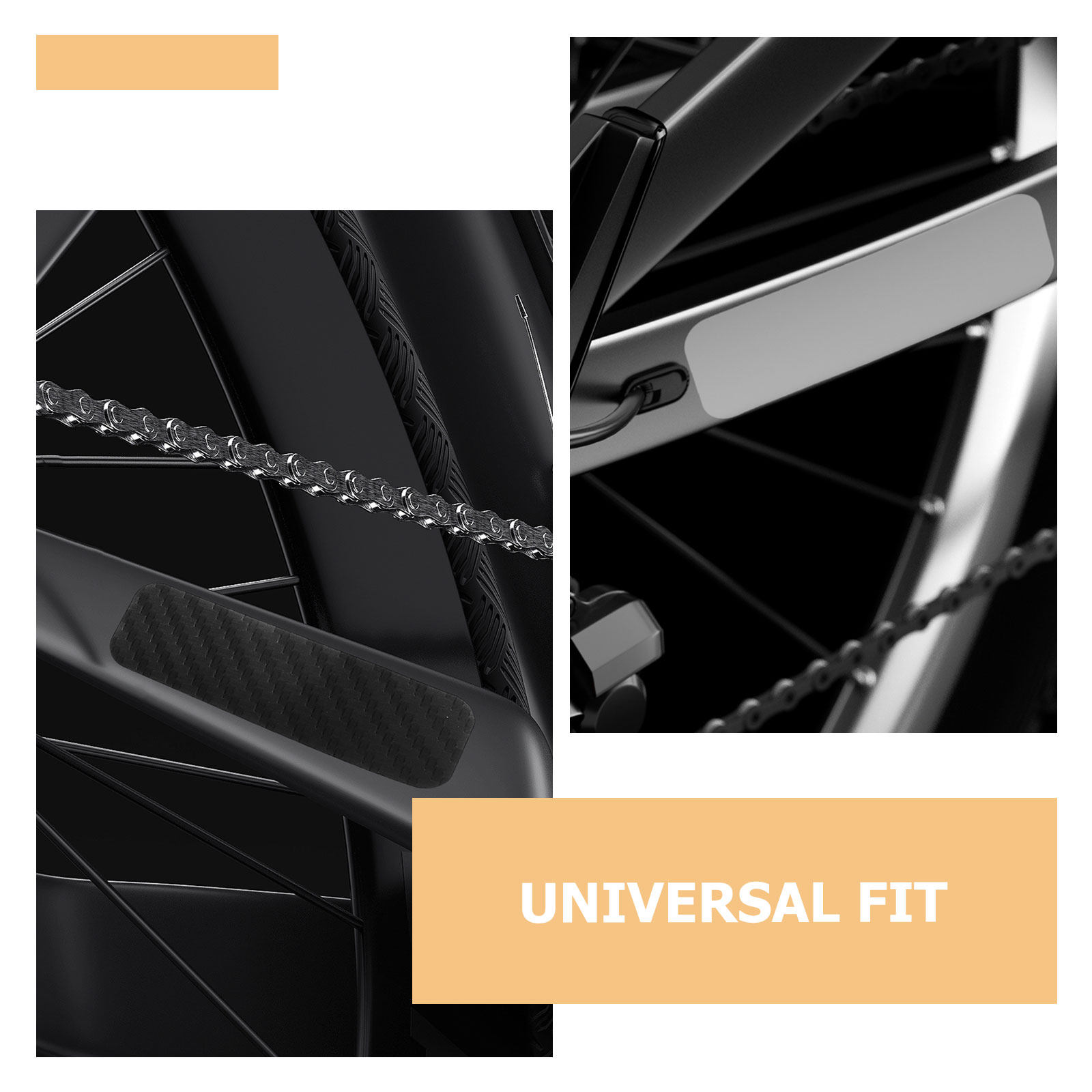 4-Blatt-Fahrradrahmen-Aufklebe – Chainstay Protector Wrap Bewertung und Preis