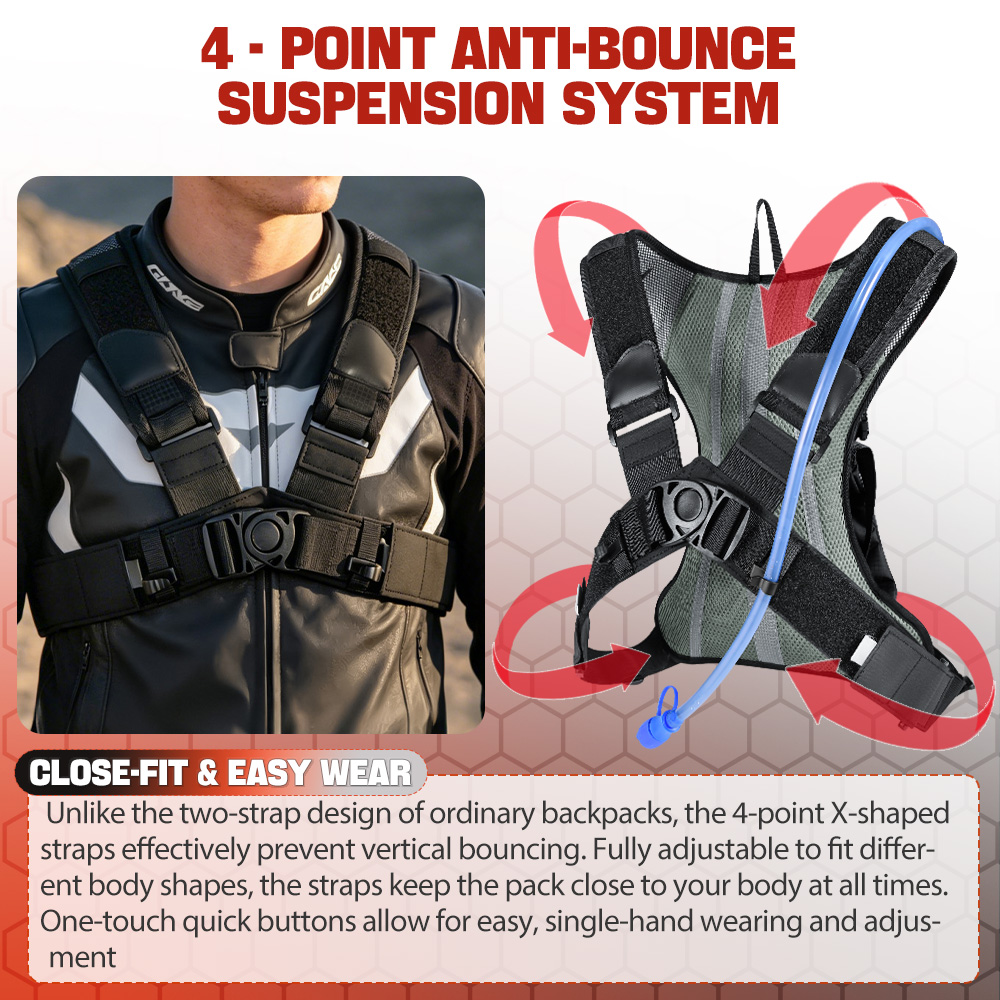 NEWBOLER 8L Ultraleichter Fahr – Mountain Biking Rucksack Bewertung und Preis