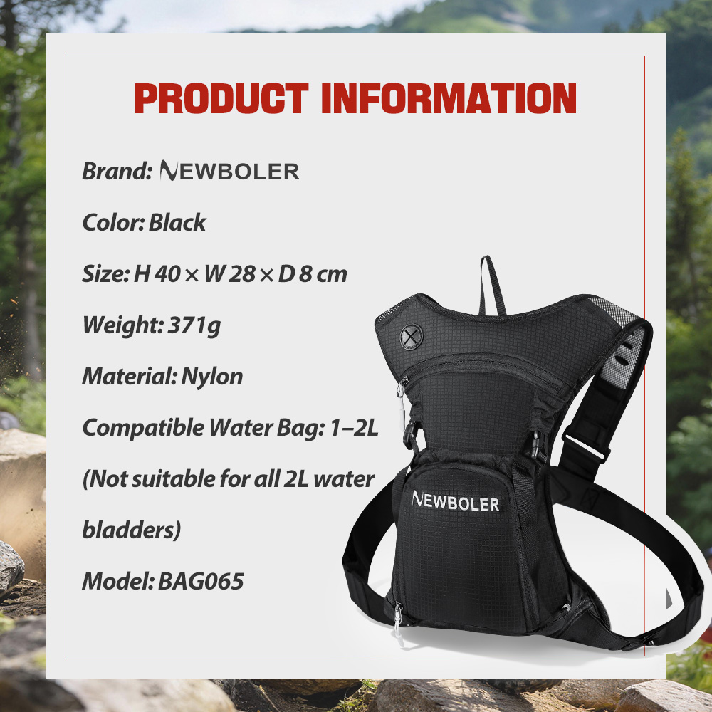 NEWBOLER 8L Ultraleichter Fahr – Mountain Biking Rucksack Bewertung und Preis