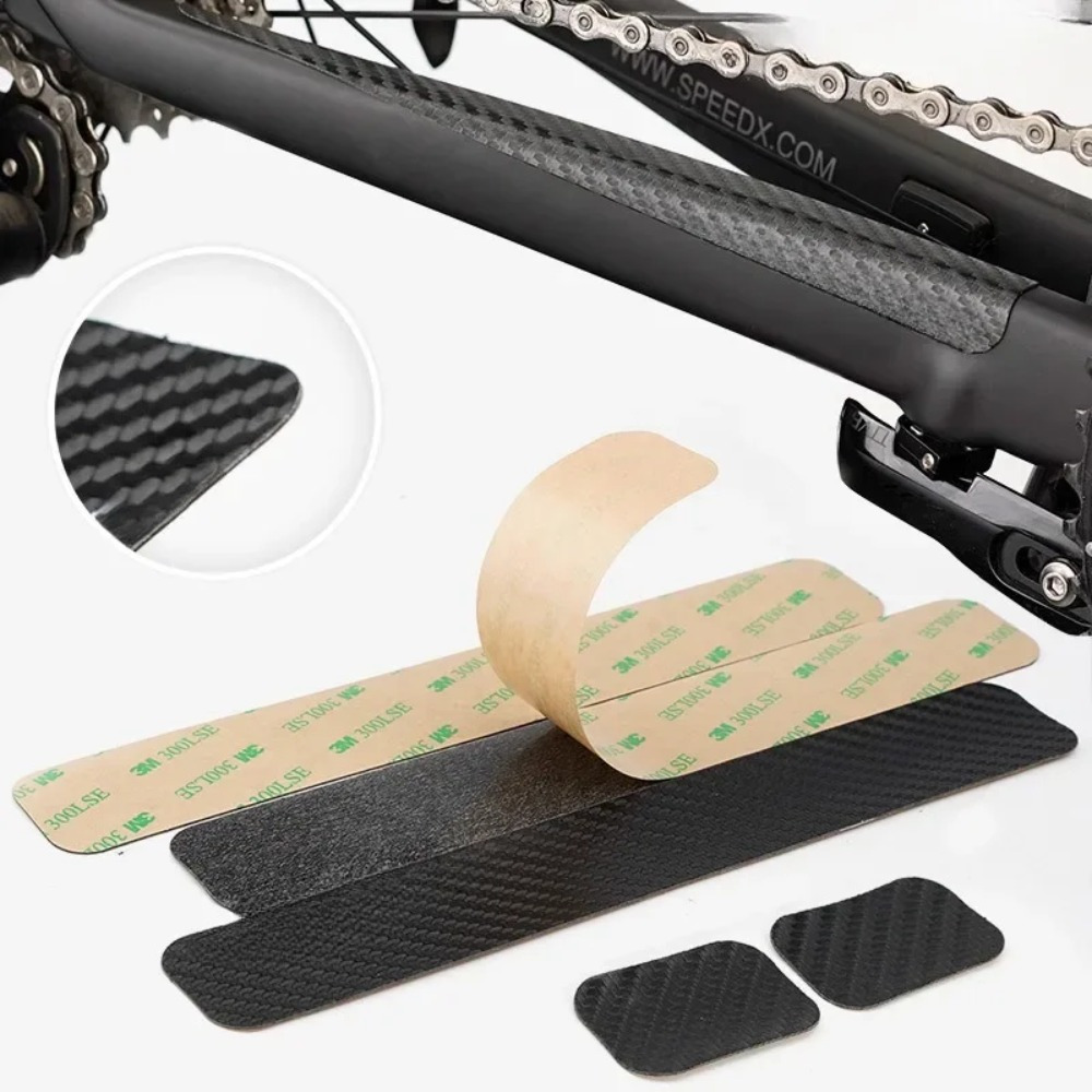 Schwarzer Kohlefaser-Fahrradke – Chainstay Protector Wrap Bewertung und Preis