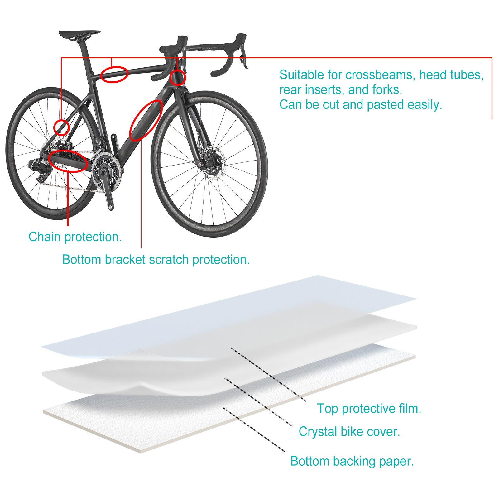 Fahrrad-Schutzband, transparen – Chainstay Protector Wrap Bewertung und Preis
